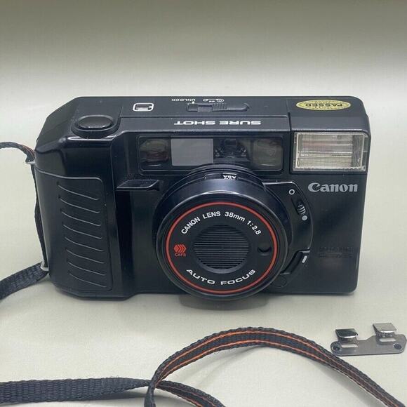 Canon AF35M II 2 Sure Shot 38mm 1:2.8 Lens Auto Focus‎ Film Camera UNTESTED - Picture 2 of 6